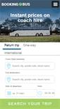 Mobile Screenshot of bookingabus.com